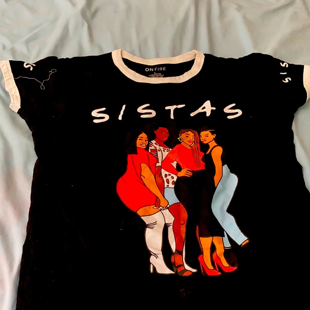 On fire shirt